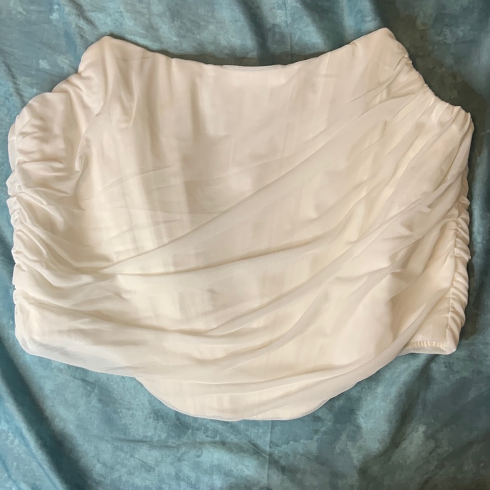 white corset